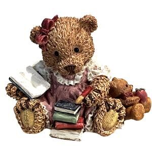 Windsor Bears Homework Helper Jessica Bear Figurine Books Cranbury Commons Lmtd